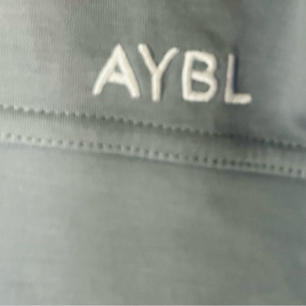 AYBL Cropped Slate Blue Crewneck Sweatshirt - Women - Picture 5 of 7